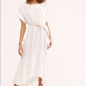 Free People Crisp and Cool Midi Dress